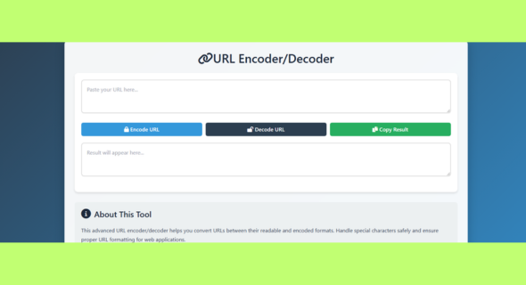 I develop a URL Encoder/Decoder tool for seamless data conversion