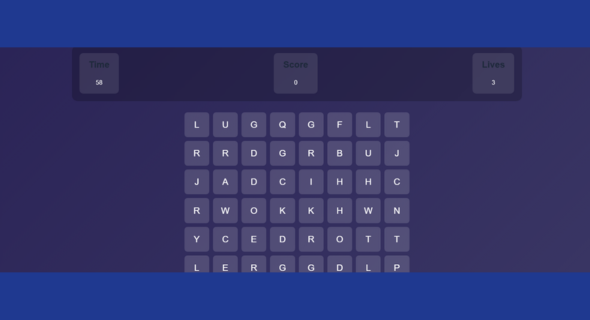 I develop a custom Word Hunt Game tool for web and mobile platforms